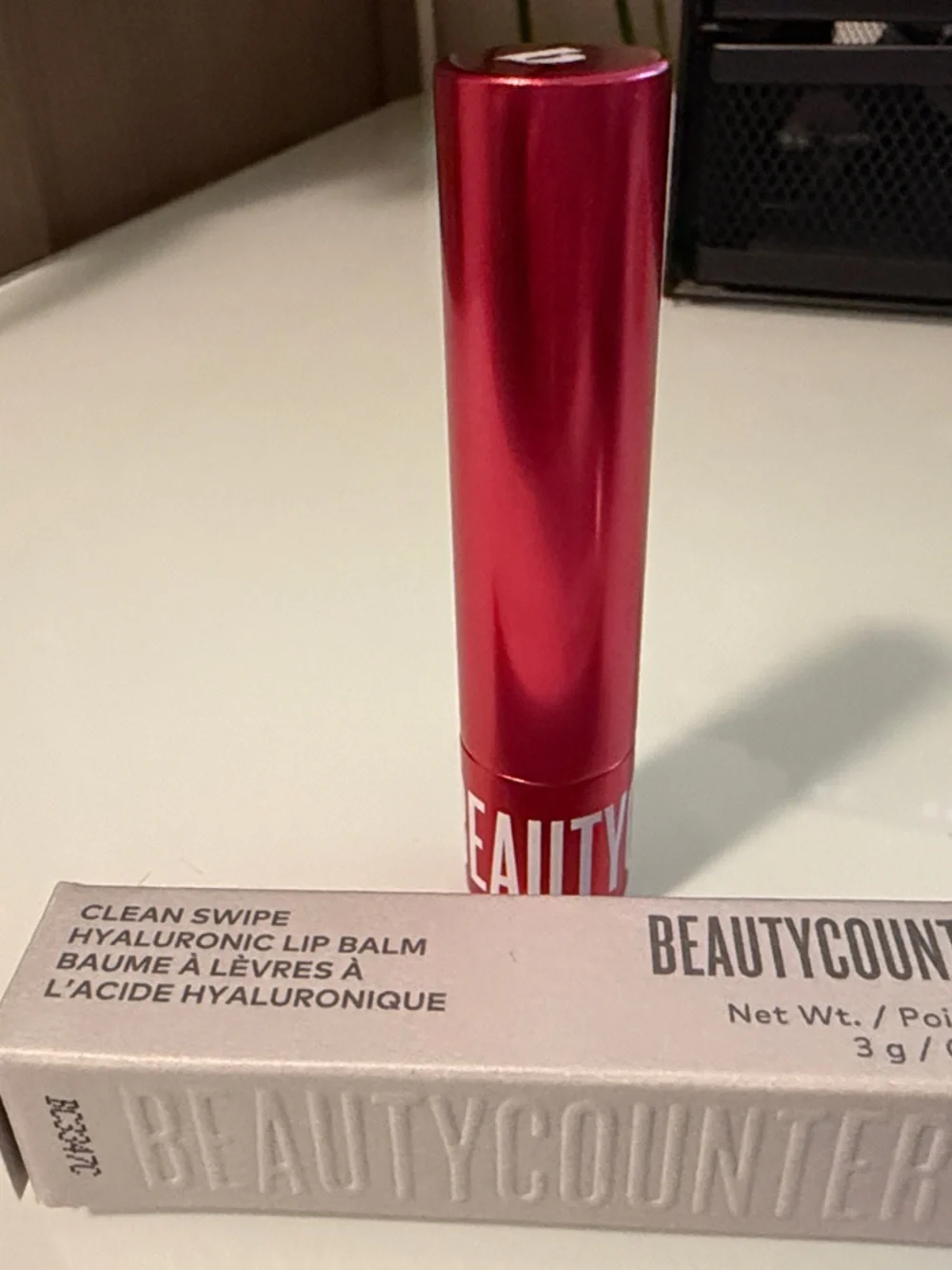 Beautycounter Clean Swipe Hyaluronic Lip Balm Crush NIB Discontinued